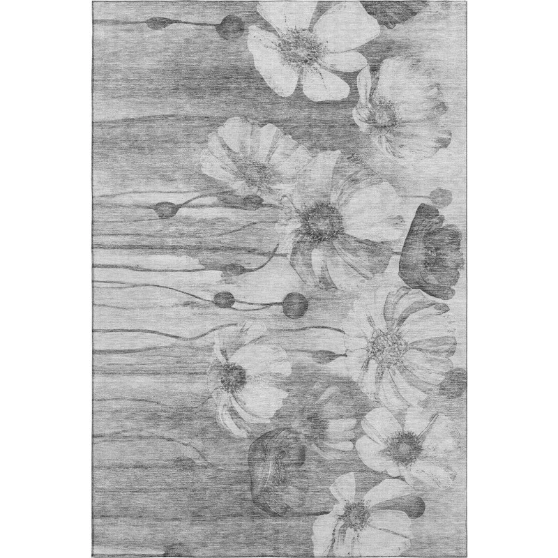 Addison Mayfield Gray AMF712 - 8ft. Round Rug
