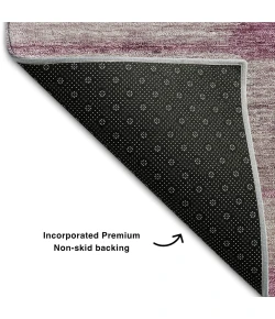 Addison Mayfield Purple AMF712 - 8ft. Round Rug
