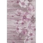 Addison Mayfield Purple AMF712 - 8ft. Round Rug