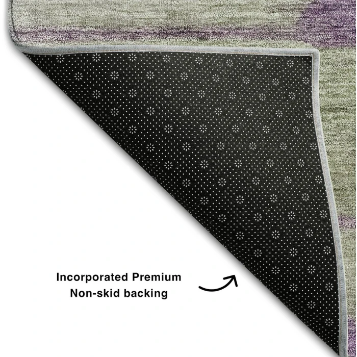 Addison Mayfield Purple AMF712 9ft. x 12ft. Rect. Rug