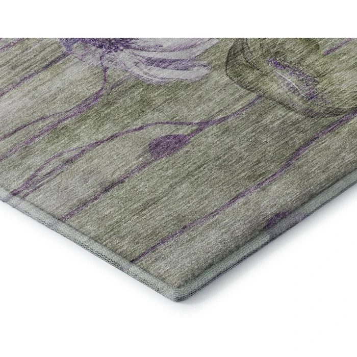 Addison Mayfield Purple AMF712 9ft. x 12ft. Rect. Rug