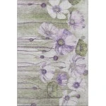 Addison Mayfield Purple AMF712 - 8ft. Round Rug