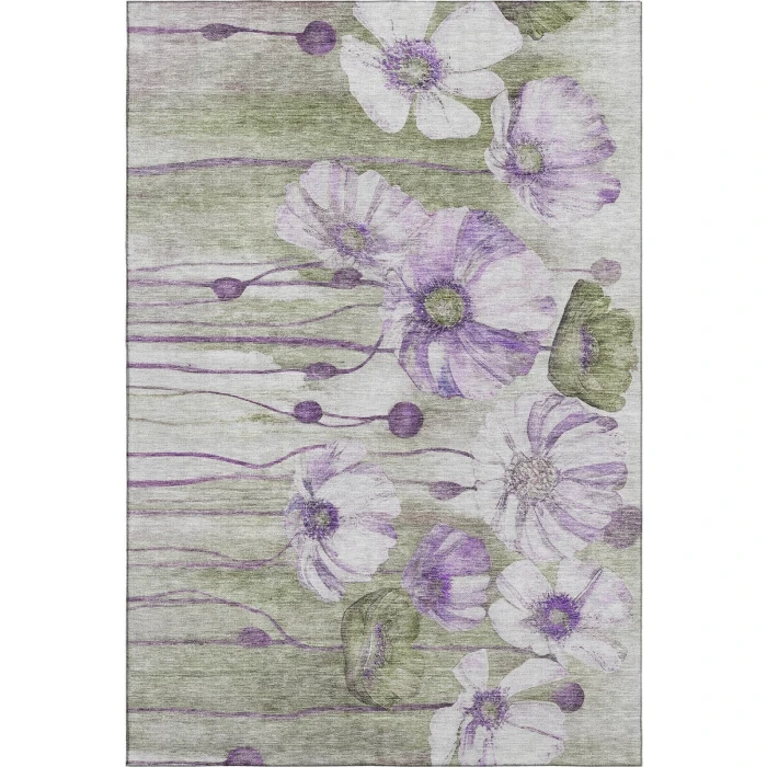 Addison Mayfield Purple AMF712 9ft. x 12ft. Rect. Rug