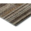 Addison Mayfield Brown AMF714 - 8ft. Round Rug