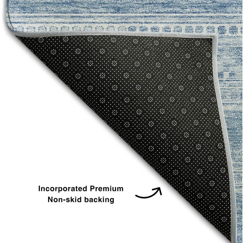 Addison Mayfield Blue AMF714 5ft. x 7ft. 6in. Rect. Rug