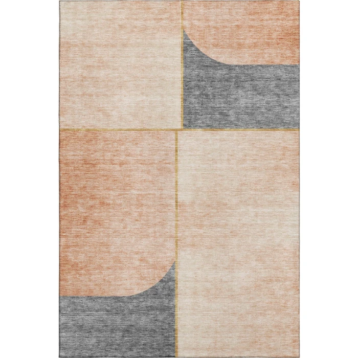 Addison Mayfield Orange AMF717 5ft. x 7ft. 6in. Rect. Rug