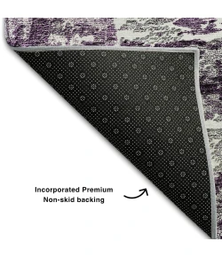 Addison Mayfield Purple AMF718 5ft. x 7ft. 6in. Rect. Rug
