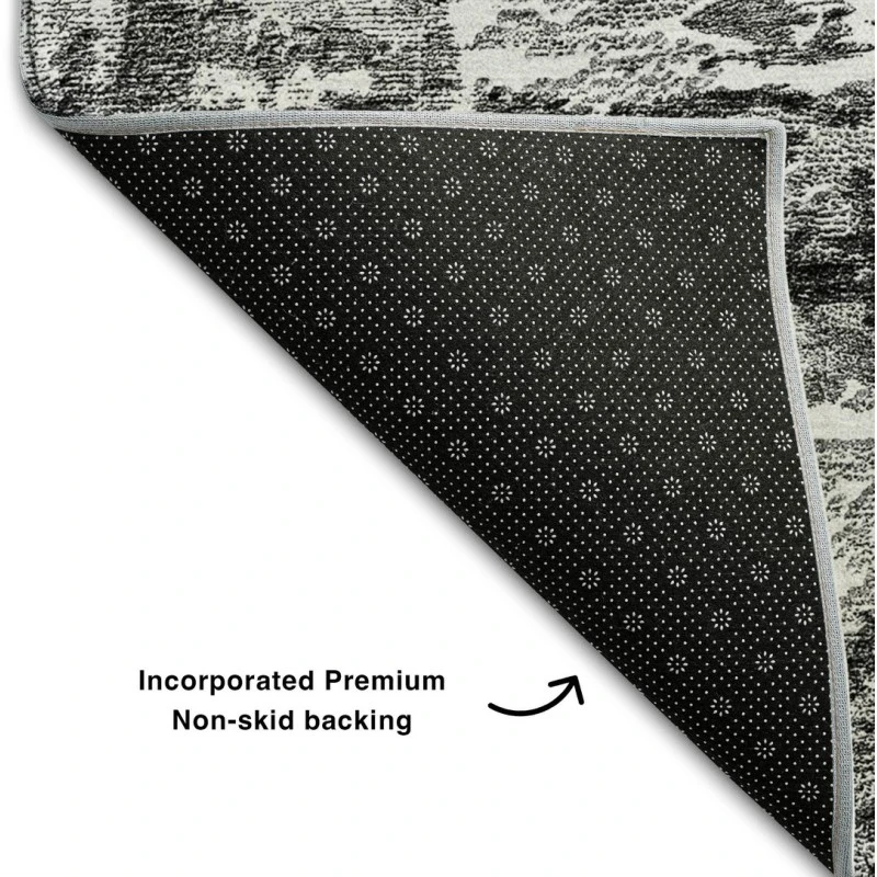 Addison Mayfield Gray AMF718 5ft. x 7ft. 6in. Rect. Rug