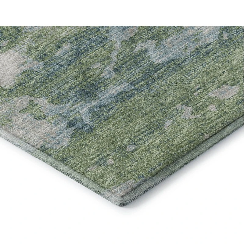 Addison Mayfield Green AMF71 - 8ft. Round Rug