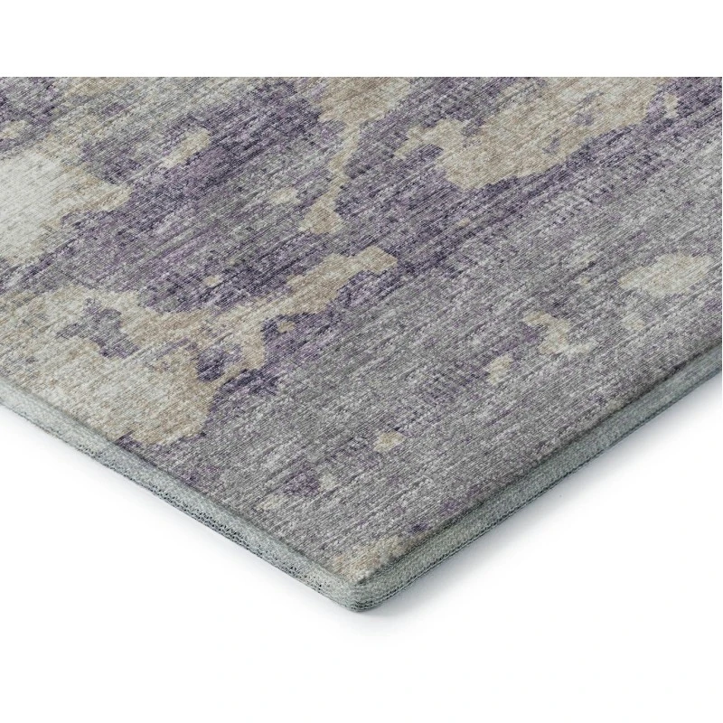 Addison Mayfield Purple AMF71 - 8ft. Round Rug