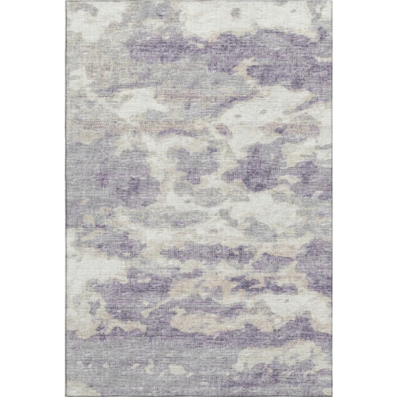 Addison Mayfield Purple AMF71 - 8ft. Round Rug