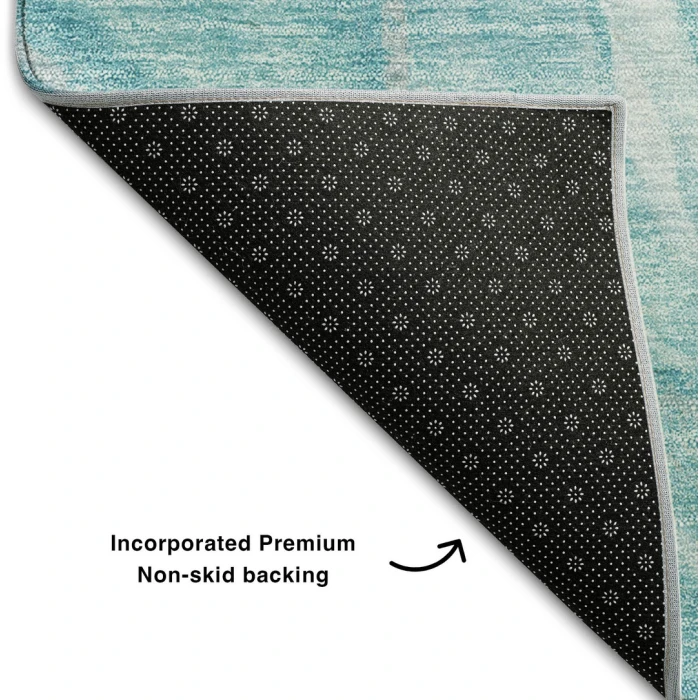 Addison Mayfield Teal AMF720 8ft. x 10ft. Rect. Rug