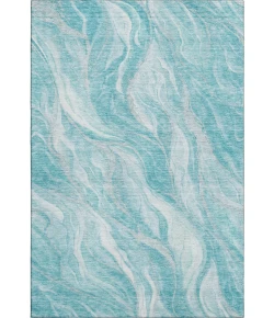 Addison Mayfield Teal AMF720 8ft. x 10ft. Rect. Rug