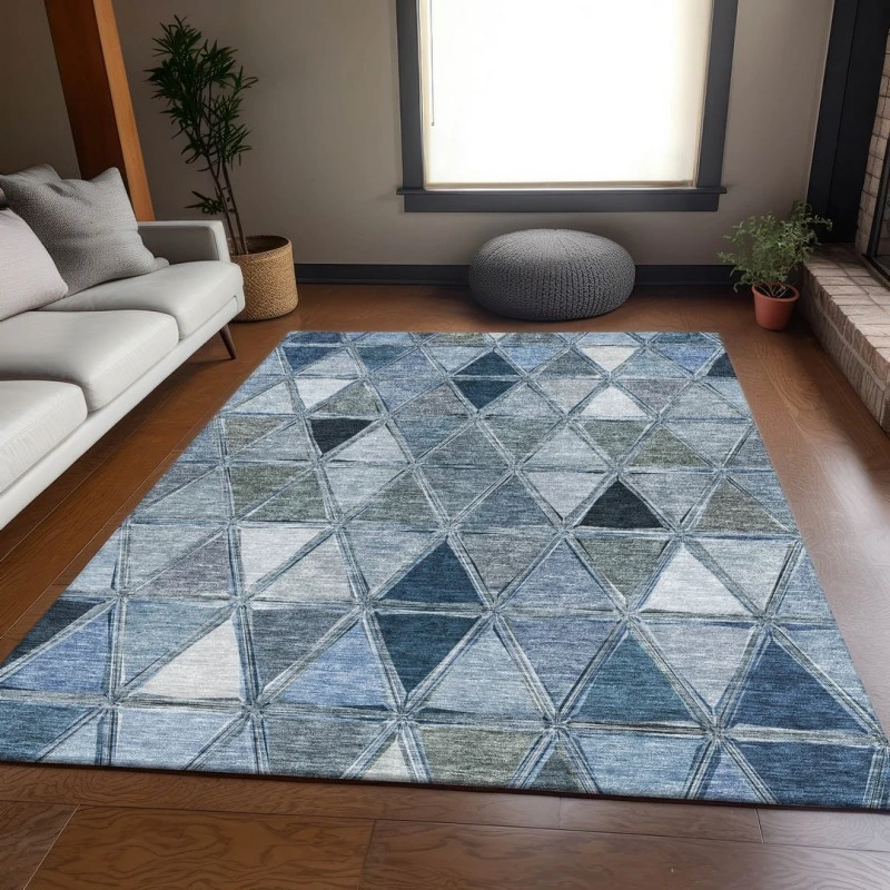 Addison Mayfield Blue AMF722 5ft. x 7ft. 6in. Rect. Rug
