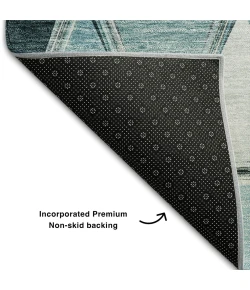 Addison Mayfield Teal AMF722 9ft. x 12ft. Rect. Rug
