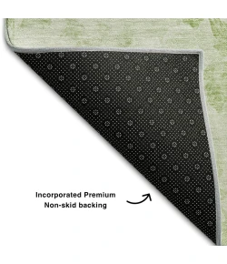Addison Mayfield Green AMF724 - 8ft. Round Rug