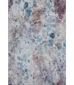 Addison Mayfield Blue AMF724 - 8ft. Round Rug