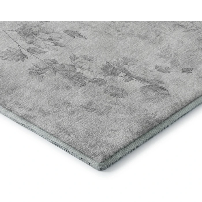 Addison Mayfield Gray AMF724 - 8ft. Round Rug