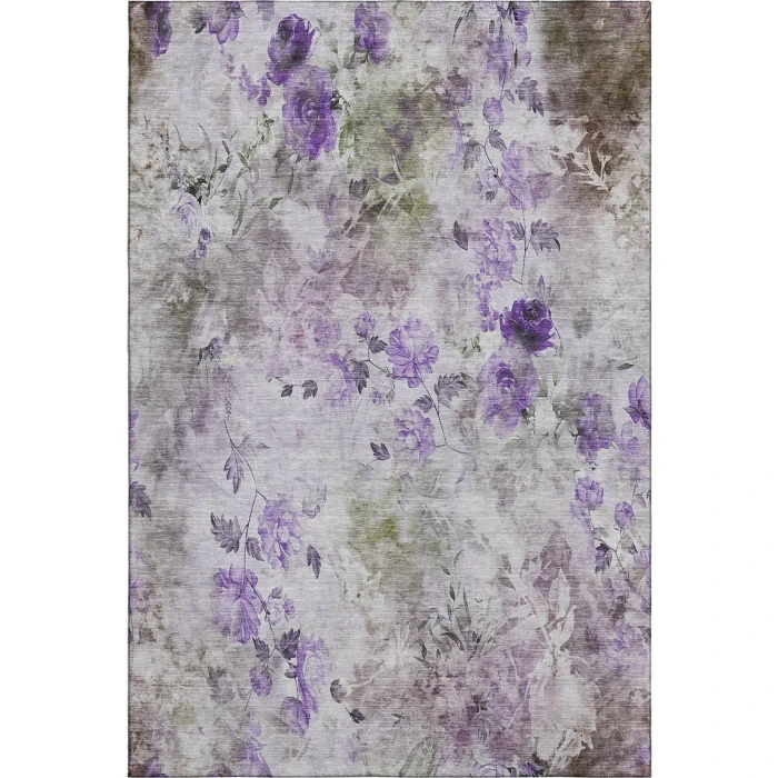 Addison Mayfield Purple AMF724 2ft. 3in. x 7ft. 6in. Rect. Rug
