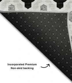 Addison Mayfield Black AMF726 8ft. x 10ft. Rect. Rug