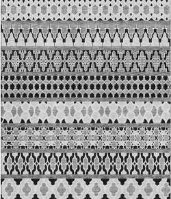 Addison Mayfield Black AMF726 8ft. x 10ft. Rect. Rug