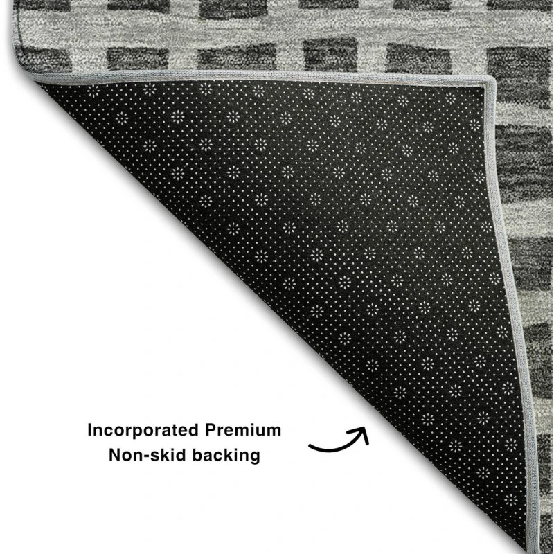 Addison Mayfield Gray AMF727 - 8ft. Round Rug