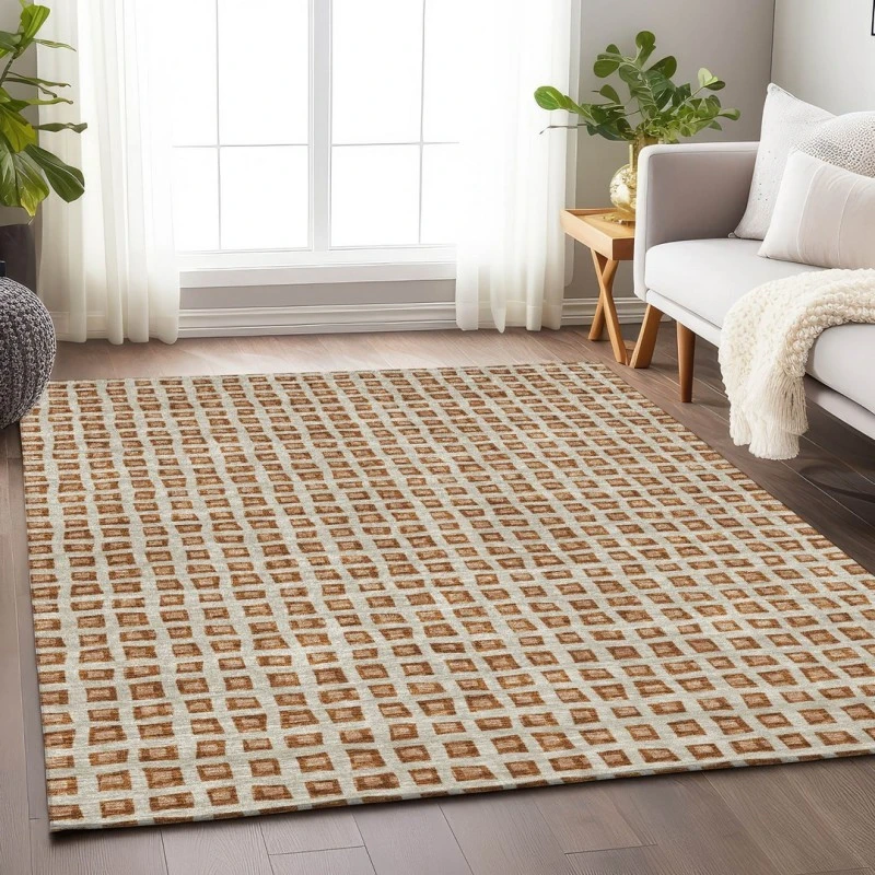 Addison Mayfield Orange AMF727 5ft. x 7ft. 6in. Rect. Rug