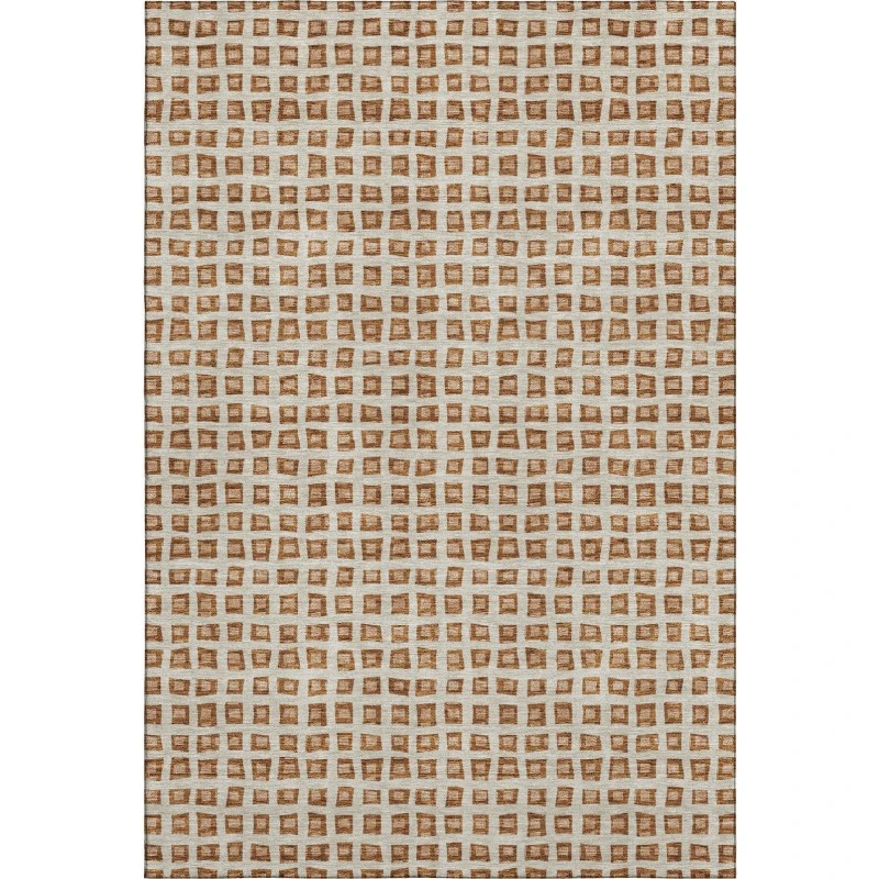 Addison Mayfield Orange AMF727 5ft. x 7ft. 6in. Rect. Rug