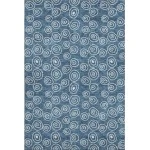 Addison Mayfield Blue AMF728 - 8ft. Round Rug