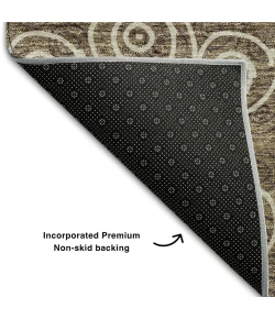 Addison Mayfield Brown AMF728 8ft. x 10ft. Rect. Rug