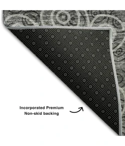 Addison Mayfield Gray AMF728 8ft. x 10ft. Rect. Rug