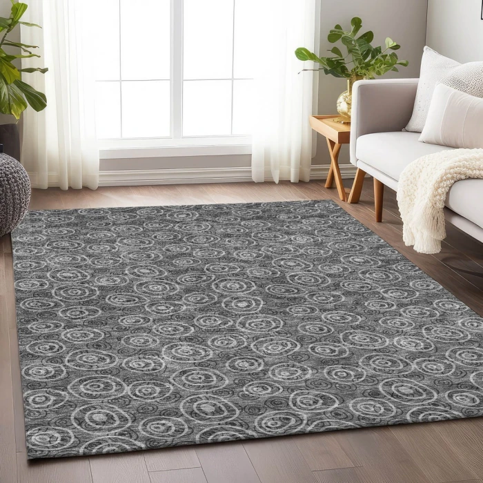 Addison Mayfield Gray AMF728 8ft. x 10ft. Rect. Rug