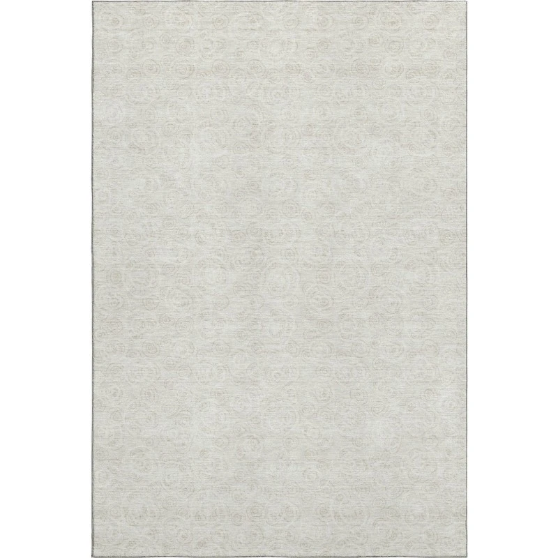 Addison Mayfield Ivory AMF728 - 8ft. Round Rug