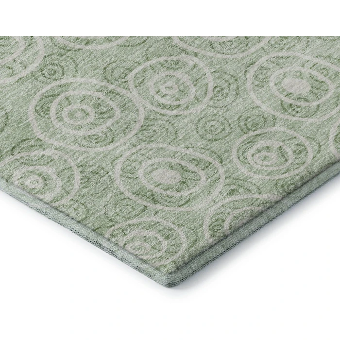Addison Mayfield Green AMF728 2ft. 3in. x 7ft. 6in. Rect. Rug