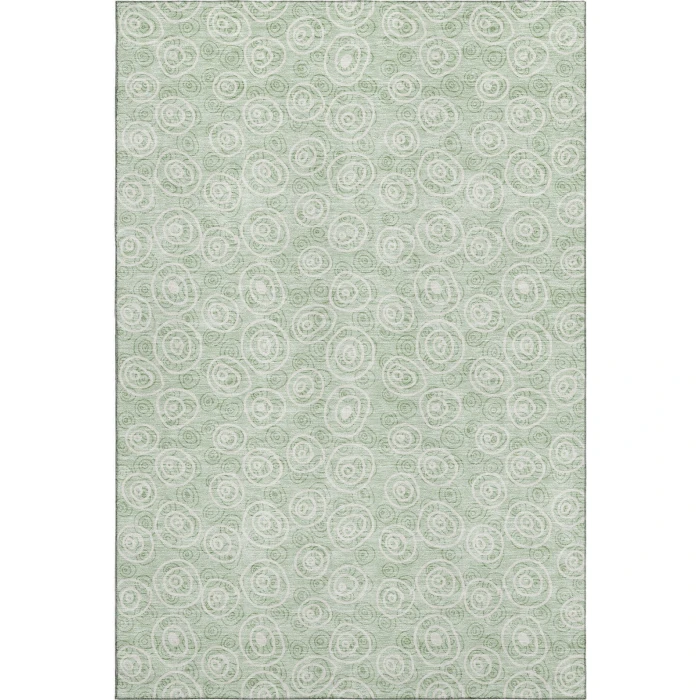 Addison Mayfield Green AMF728 2ft. 3in. x 7ft. 6in. Rect. Rug