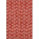 Addison Mayfield Red AMF728 - 8ft. Round Rug
