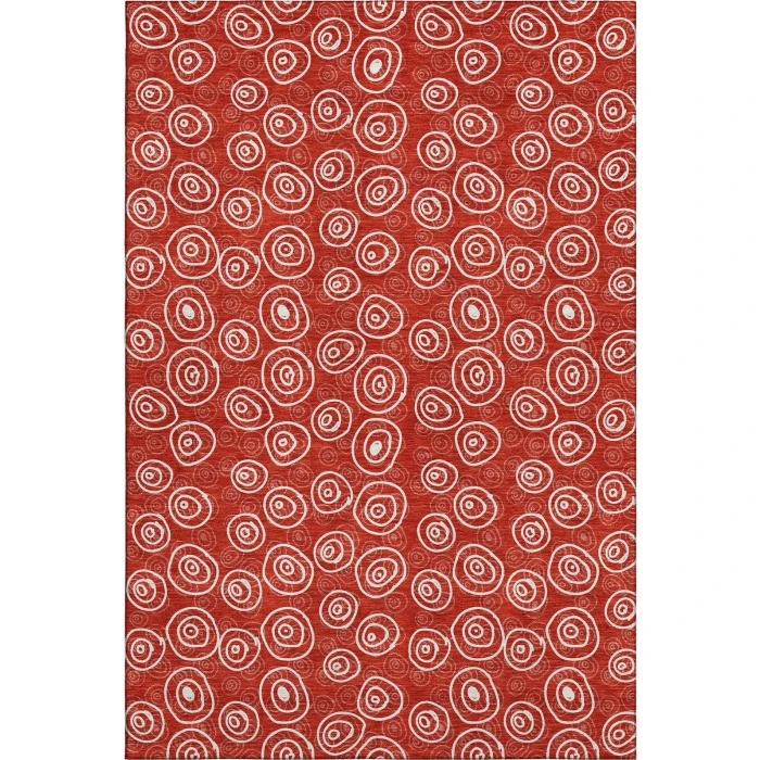 Addison Mayfield Red AMF728 8ft. x 10ft. Rect. Rug