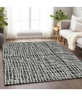 Addison Mayfield Black AMF729 - 8ft. Round Rug
