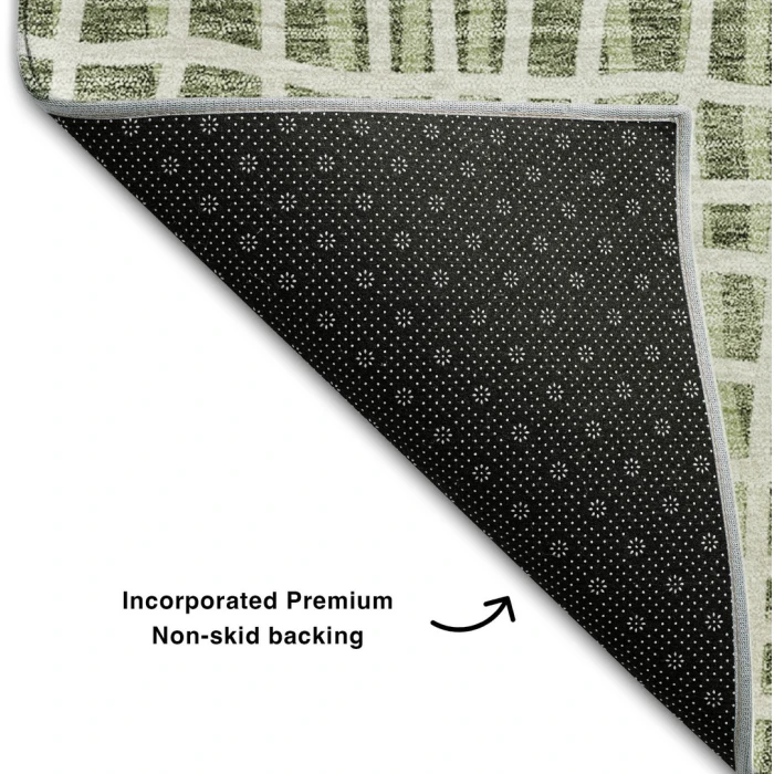 Addison Mayfield Green AMF729 - 8ft. Round Rug