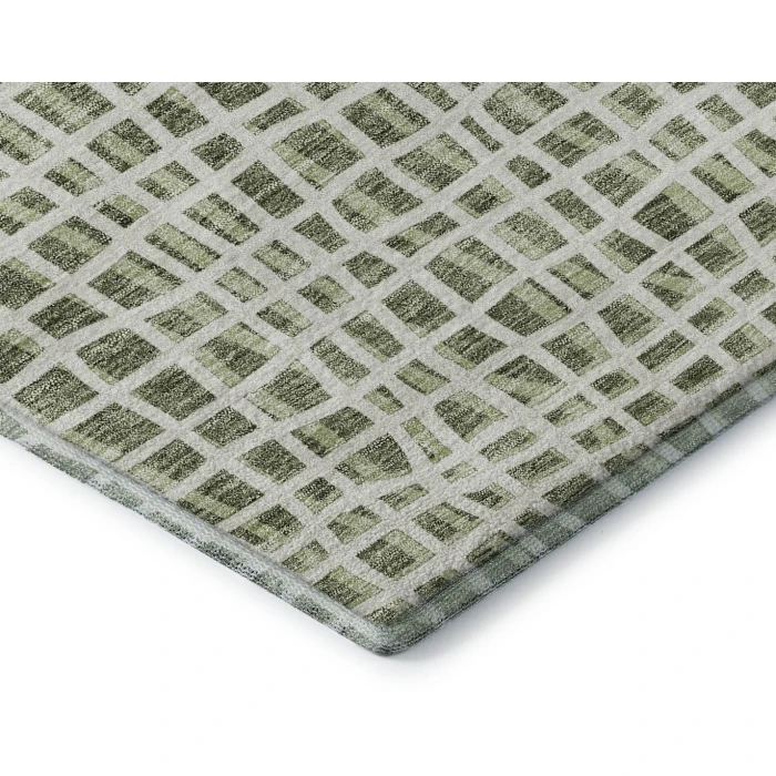 Addison Mayfield Green AMF729 - 8ft. Round Rug