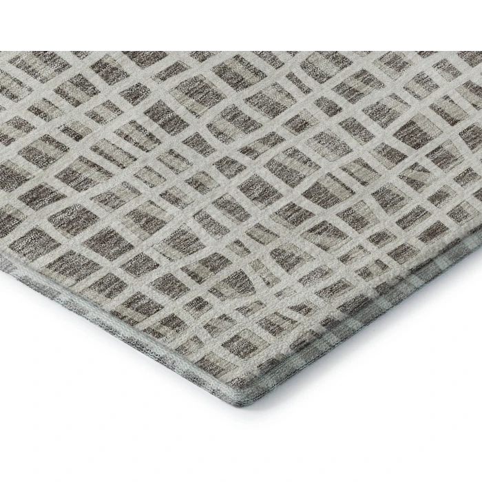Addison Mayfield Brown AMF729 - 8ft. Round Rug