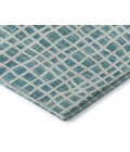 Addison Mayfield Teal AMF729 - 8ft. Round Rug