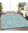 Addison Mayfield Teal AMF729 - 8ft. Round Rug