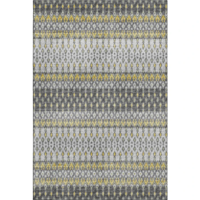 Addison Mayfield Yellow AMF72 2ft. 3in. x 7ft. 6in. Rect. Rug