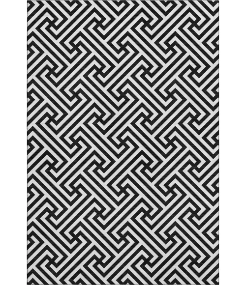 Addison Mayfield Black AMF731 5ft. x 7ft. 6in. Rect. Rug