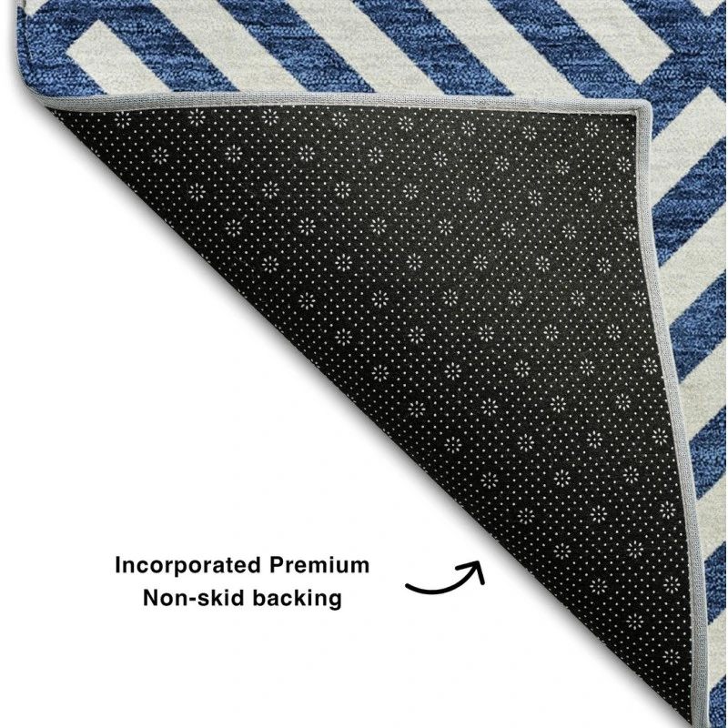 Addison Mayfield Blue AMF731 2ft. 3in. x 7ft. 6in. Rect. Rug