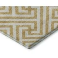 Addison Mayfield Gold AMF731 - 8ft. Round Rug