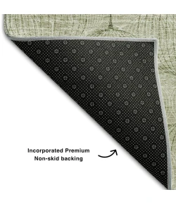 Addison Mayfield Green AMF732 - 8ft. Round Rug