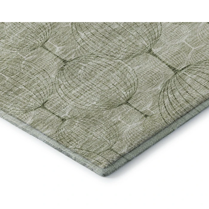 Addison Mayfield Green AMF732 2ft. 3in. x 7ft. 6in. Rect. Rug