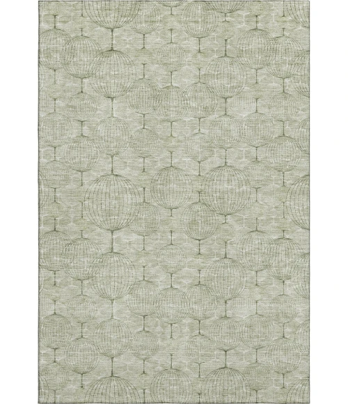 Addison Mayfield Green AMF732 - 8ft. Round Rug